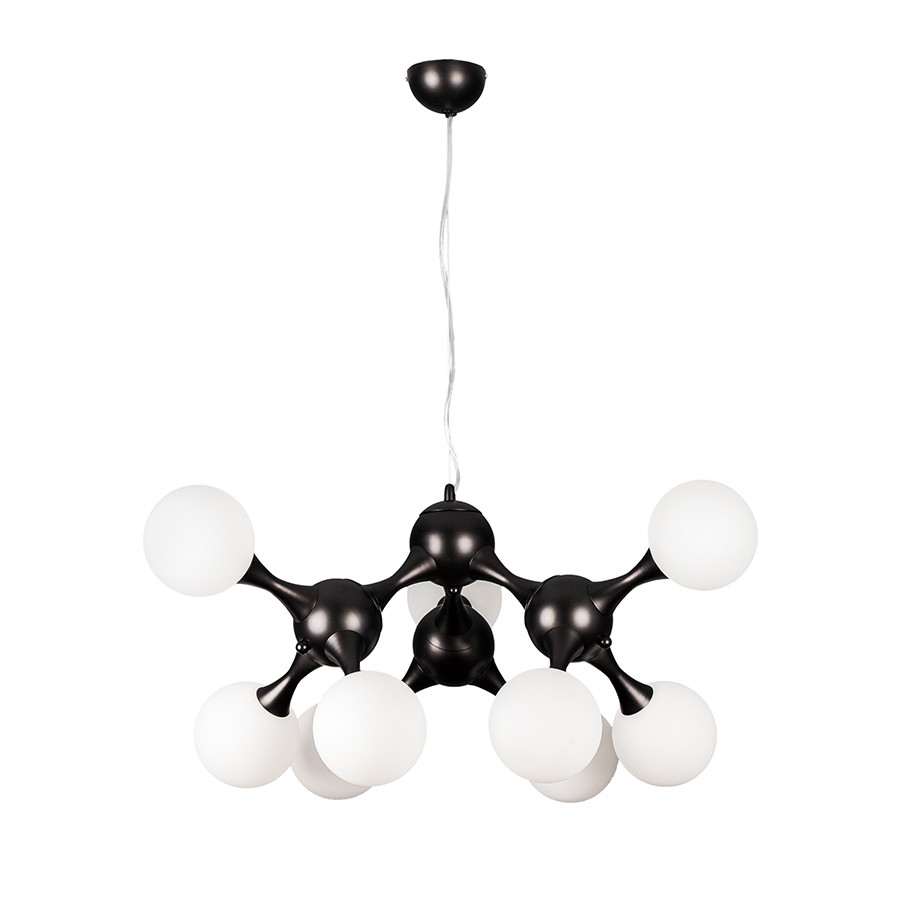 Люстра в спальню LVS7529816-9 BK+WH, фото 1