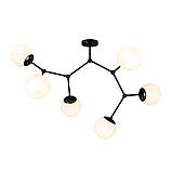 Люстра в спальню LVS7529820-6 BK+WH, фото 2