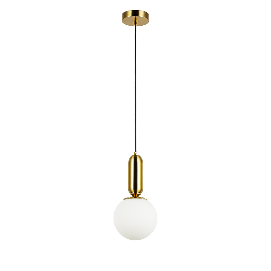 Підвісний світильник LVS 7521012-1 BRZ+WH, фото 1