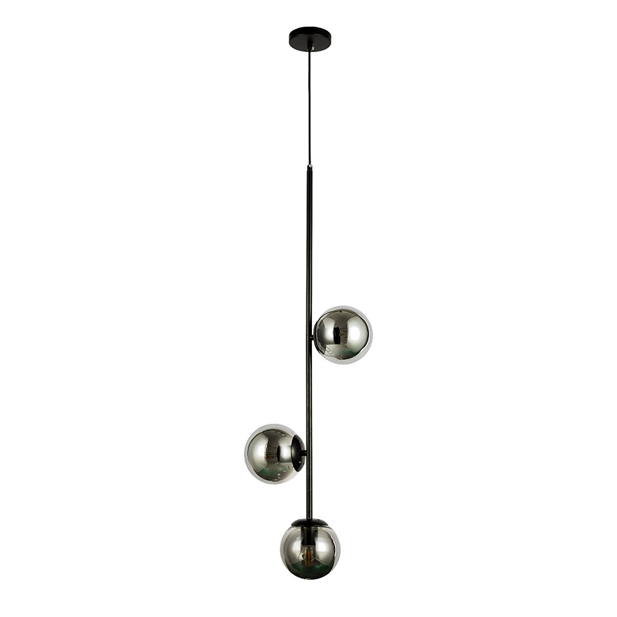 Підвісний світильник LVS 7521015-3 BK+BK, фото 1