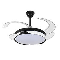 Люстра вентилятор Levistella 7943060 (48) BK+WH