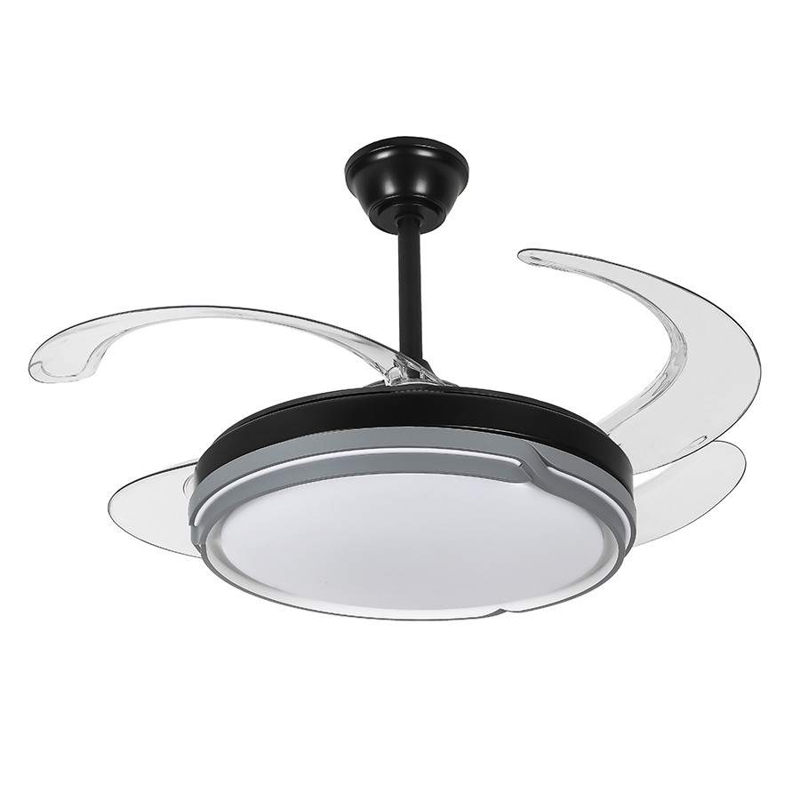 Люстра вентилятор Levistella 7943070 (48) BK, фото 1