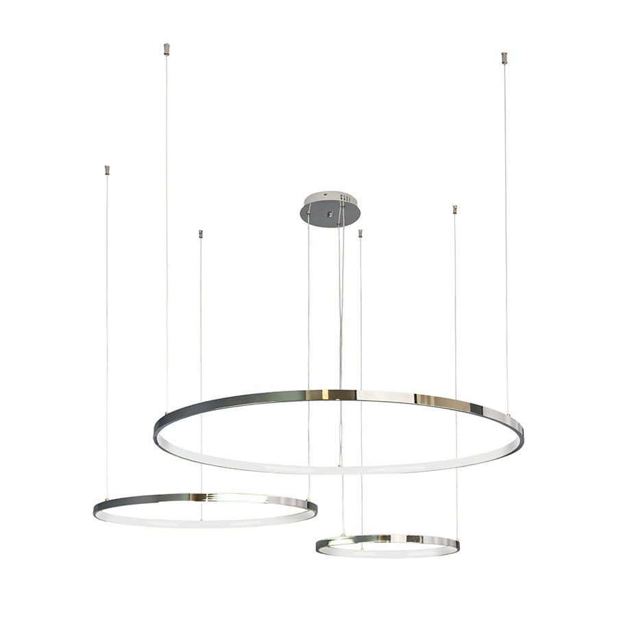 Люстра Levistella 7529832-3B CHROME LED (400+600+800), фото 1