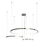 Люстра Levistella 7529832-3B CHROME LED (400+600+800), фото 2