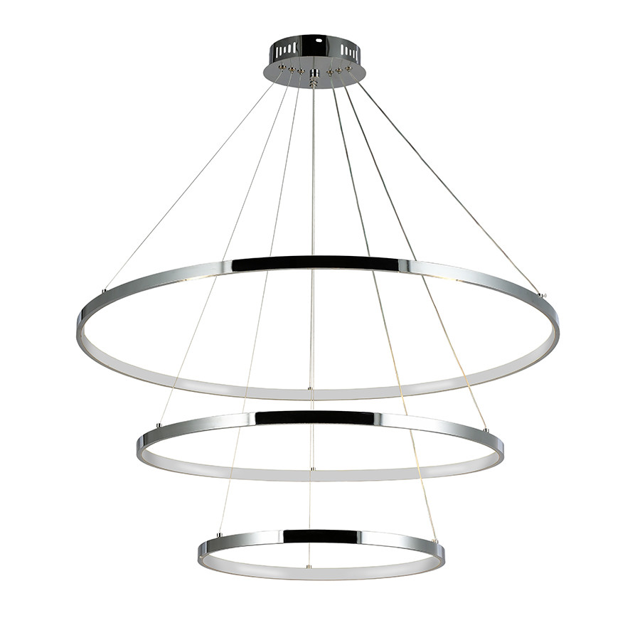 Люстра Levistella 7529832-3A CHROME LED (400+600+800), фото 1