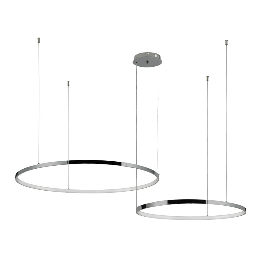 Люстра Levistella 7529832-2B CHROME LED (800+1000), фото 1