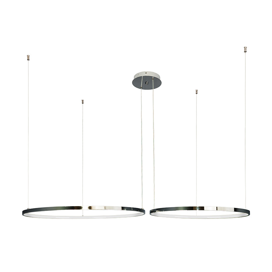 Люстра Levistella 7529832-2B CHROME LED (600+800), фото 1