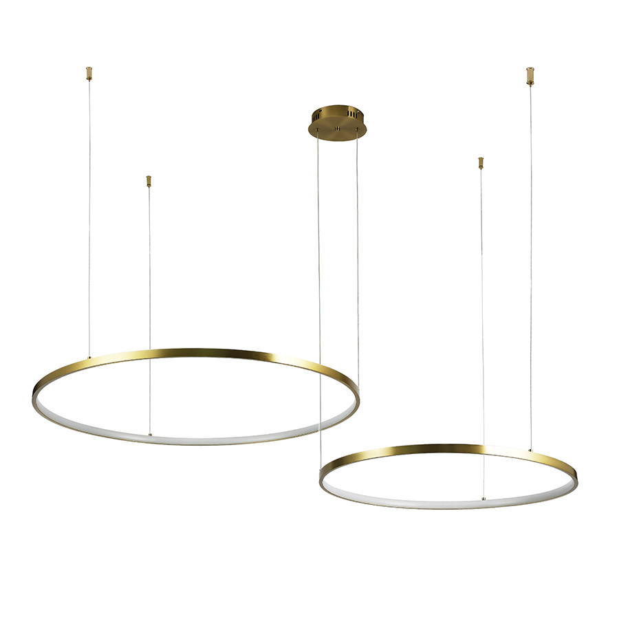 Люстра Levistella 7529832-2B BRONZE LED (600+800), фото 1