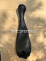 Ручка с чехлом КПП ВАЗ 2101,2102,2103,2104,2105,2106,2107 ЭКО кожа.