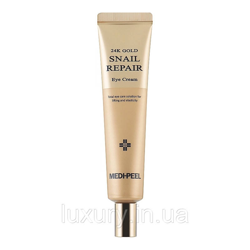 Крем навколо очей з муцином равлики та золотом MEDI-PEEL 24k Gold Snail Repair Eye Cream 40ml