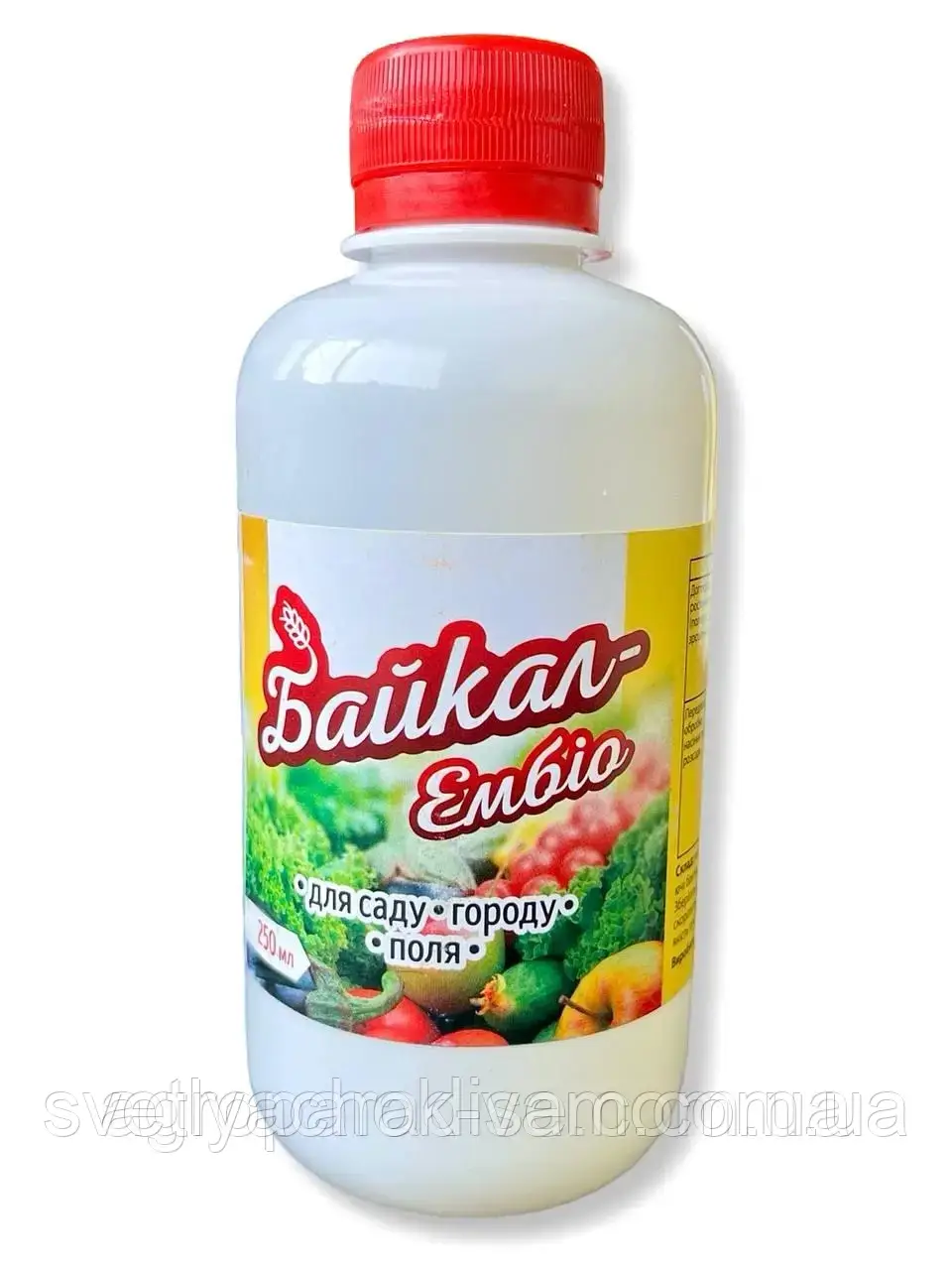 Байкал Ембіо комплексне мікробіологічне добриво підвищує родючість грунту, флакон 250 мл