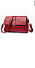 Сумка жіноча з натуральної шкіри жіноча червона, фото 4
