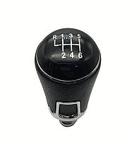 Ручка КПП Volkswagen Passat/Golf/Caddy/Touran/Skoda/Audi пластик (12мм отвір) 6 Speed №13