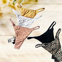 Трусики стрінги гладкі Acousma 1шт Розмір M L XL