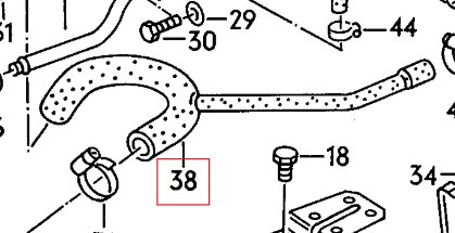 Патрубок охолодження 447121101H Audi з нержавійки - ДОВІЧНА ГАРАНТІЯ