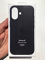 Оригінальний силіконовий чохол для iPhone 16 Apple Silicone Case MagSafe Midnight MYY13ZM/A