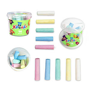 50103 Мел круглий-16 штук Strateg