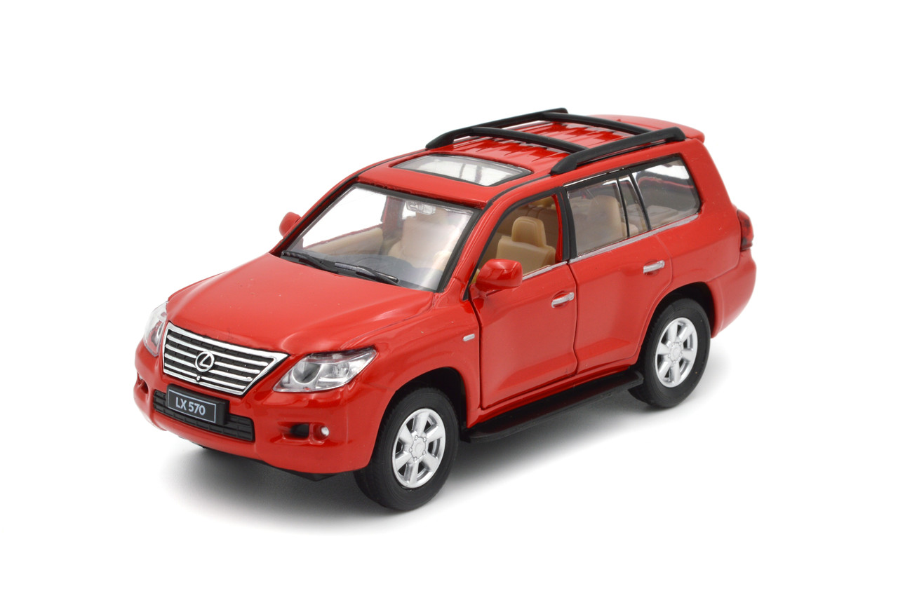 Модель металева Автопром Lexus LX570 масштаб 1:32 світло звук, фото 1