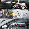 Щітка на шланг для миття авто Water Blast Cleaner Roto Brush / Роторна щітка з ємністю для миючого засобу, фото 5