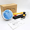Щітка на шланг для миття авто Water Blast Cleaner Roto Brush / Роторна щітка з ємністю для миючого засобу, фото 10
