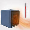 Портативний обігрівач 1500W, Handy Heater Pure Warmth / Керамічний електрообігрівач / Тепловентилятор, фото 7