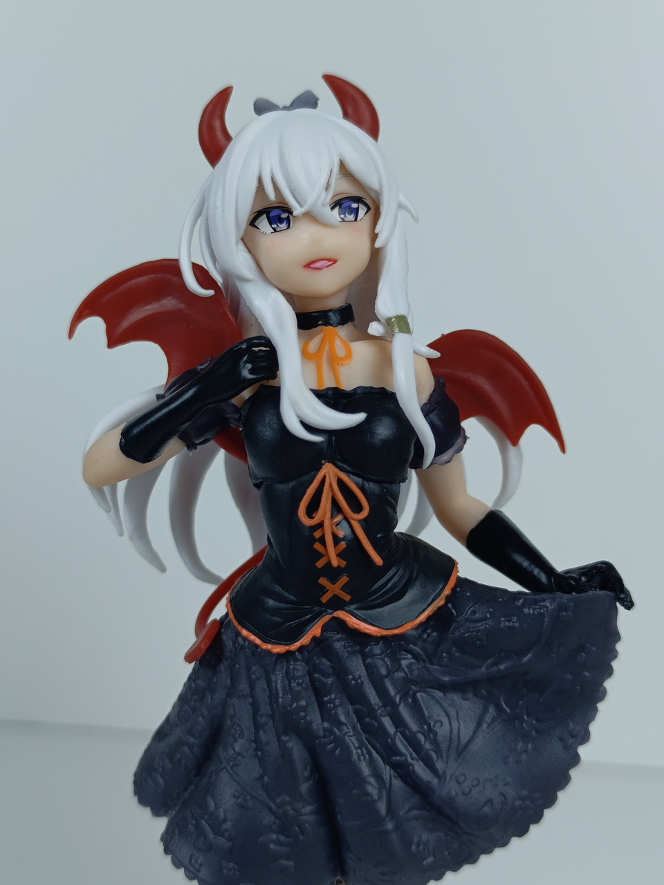 Суккуб дівчина в готичній сукні, аніме фігурка, фото 1