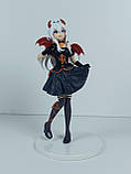 Суккуб дівчина в готичній сукні, аніме фігурка, фото 2