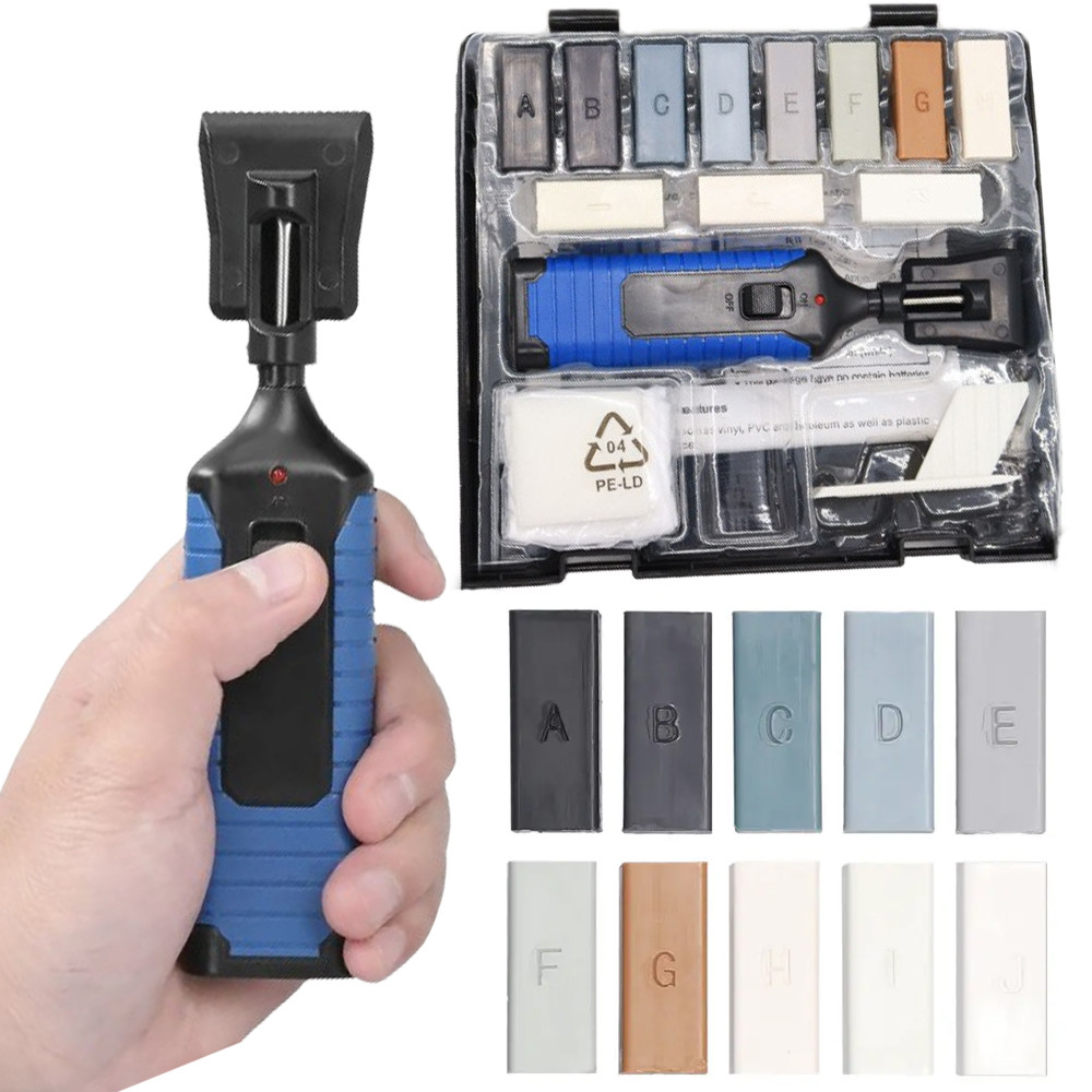 Набір для ремонту пластикових поверхонь / Набір для ремонту меблів / Пластиковий ремкомплект, фото 1