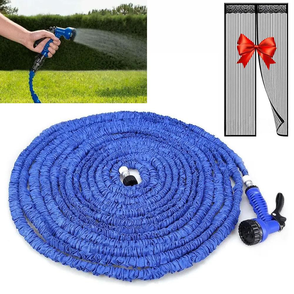 Садовий шланг 75м V-HOSE PRO + Подарунок Москітна сітка 100х210см Magic Mesh / Шланг для поливу, фото 1