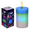 Магічна воскова свічка, що змінює колір Candled Magic EL-2327 / Семикольорова свічка, фото 10