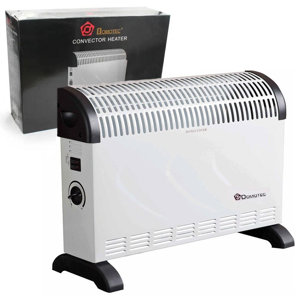 Електричний обігрівач 2000W Domotec MS 5904 / Компактний обігрівач конвекторний з 3 режимами, фото 1