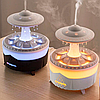 Ультразвуковий зволожувач повітря 350 мл, Гриб Raindrop Humidifier, Чорний / Аромадифузор для дому, фото 2