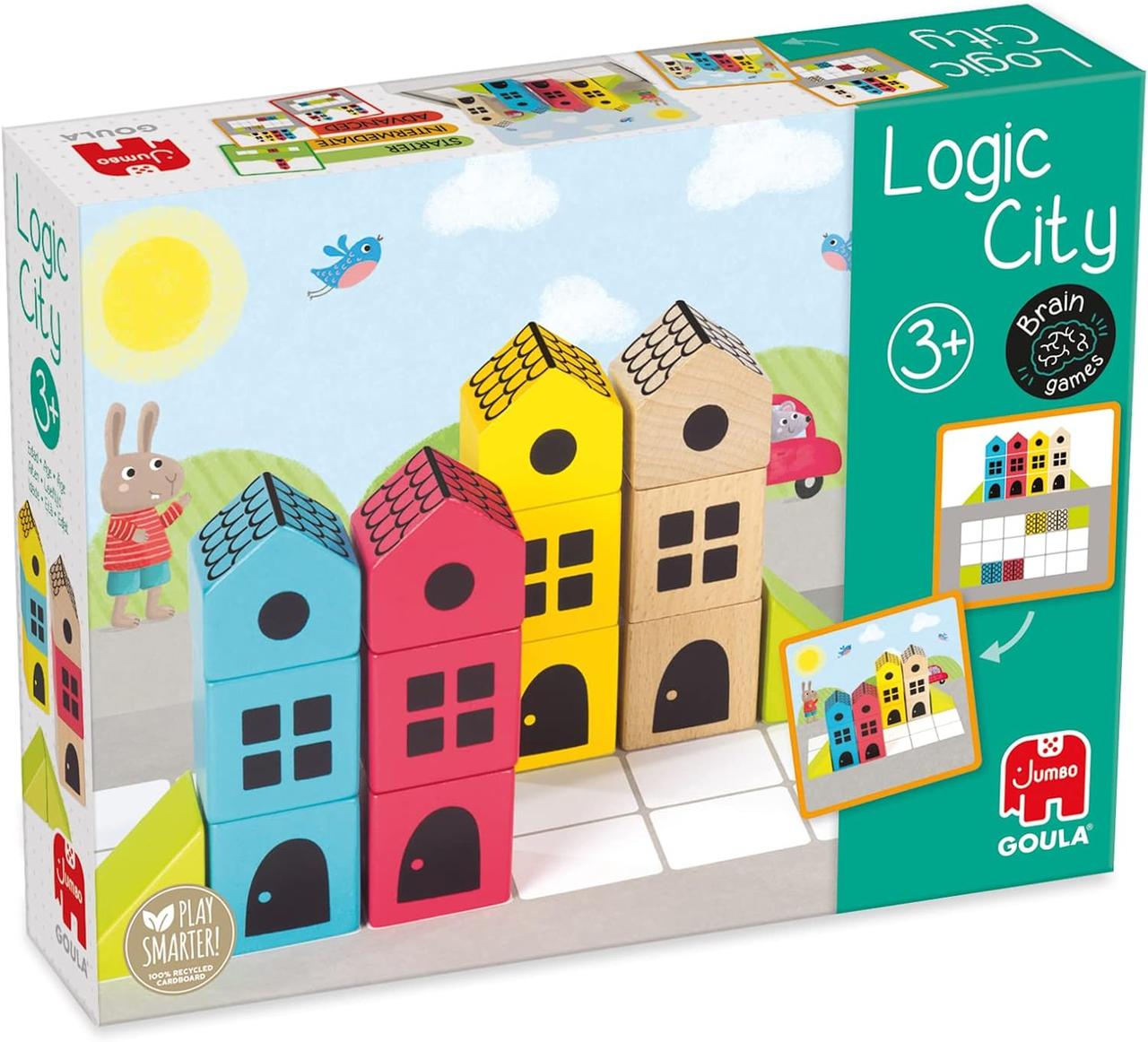 Настільна гра головоломка Місто логіки, GOULA Logic City, 3+, фото 1