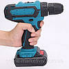 Акумуляторний шуруповерт з набором інструментів + 2 акумулятори 24V / Дриль-шуруповерт для дому, фото 3