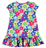 Футболка для дівчинки LC Waikiki в різнобарвні квіти