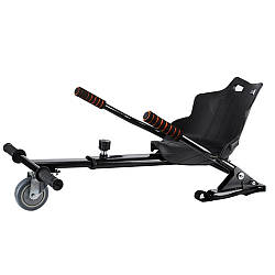 Ховеркарт сидіння для гіроскутера Чорний / Сидіння для гіроборда / Сидушка для гіроборда