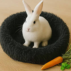 Лежанка для собак і котів, 80см / М'яке ліжко для собак / Ліжко для кота / Лежак для котів