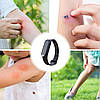 Електронний браслет від комарів на батарейках / Відлякувач комарів ультразвуковий на зап'ястя, фото 4