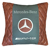 Подушка автомобильная с логотипом Mercedes