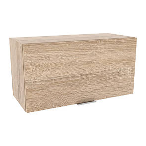 Настінна горизонтальна тумба. Полиця з дверима