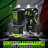 Боксерські рукавиці Leone GN115 PROFESSIONAL 2 Black 16 унцій (бинти 4 м. в комплекті), фото 2