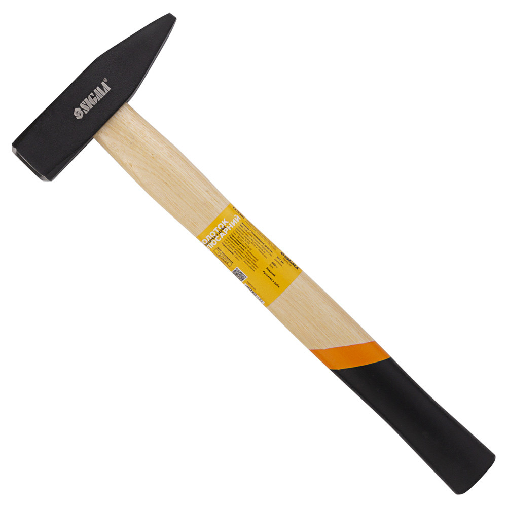 Молоток 800 г слюсарний дерев'яна ручка (дуб) SIGMA (4316381), фото 1