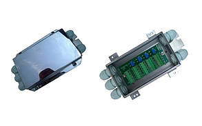 Сполучна коробка для 4-х аналогових датчиків JB4SS (нержавіюча сталь/в корпусі з гермовводами)