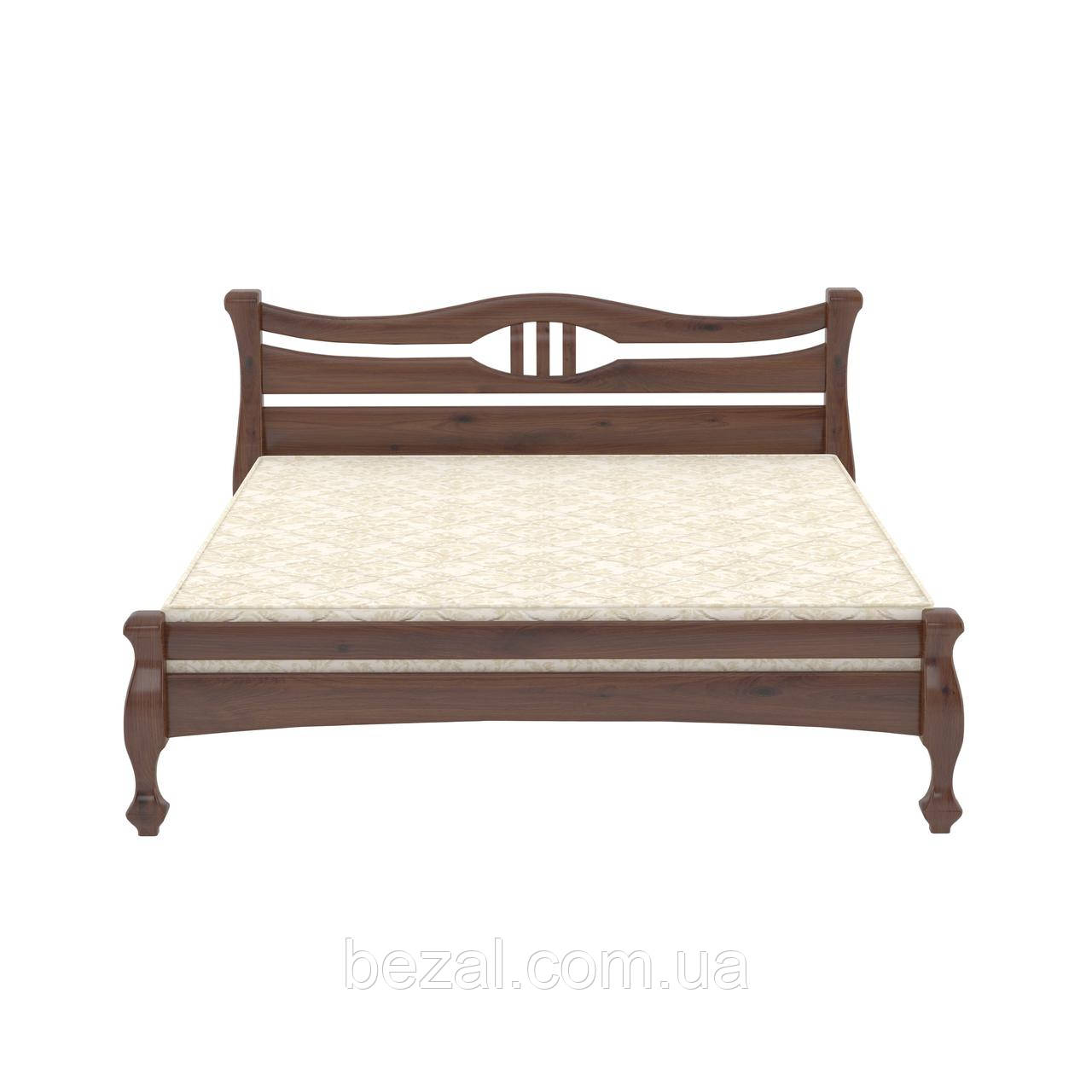 Двоспальне ліжко Mebigrand Даллас Горіх лісовий 140х200 см (DMBG-1744), фото 1