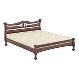 Двоспальне ліжко Mebigrand Даллас Горіх лісовий 140х200 см (DMBG-1744), фото 3