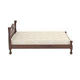 Двоспальне ліжко Mebigrand Даллас Горіх лісовий 140х200 см (DMBG-1744), фото 4