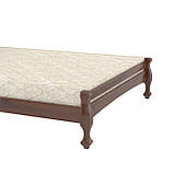 Двоспальне ліжко Mebigrand Даллас Горіх лісовий 140х200 см (DMBG-1744), фото 5