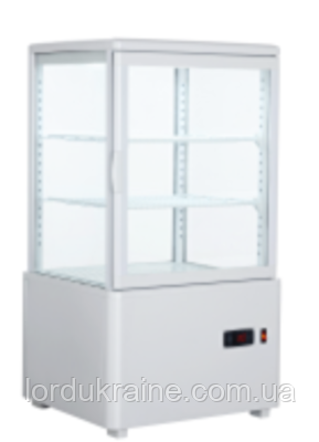 ВІТРИНА ХОЛОДИЛЬНА HURAKAN HKN-UPD58W WHITE, фото 1