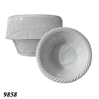 Тарілка одноразова  супова d 170 мм 500 мл (100шт)