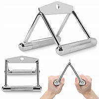 Ручка для тяги подвійна (вузький хват) 4FIZJO 4FJ0302